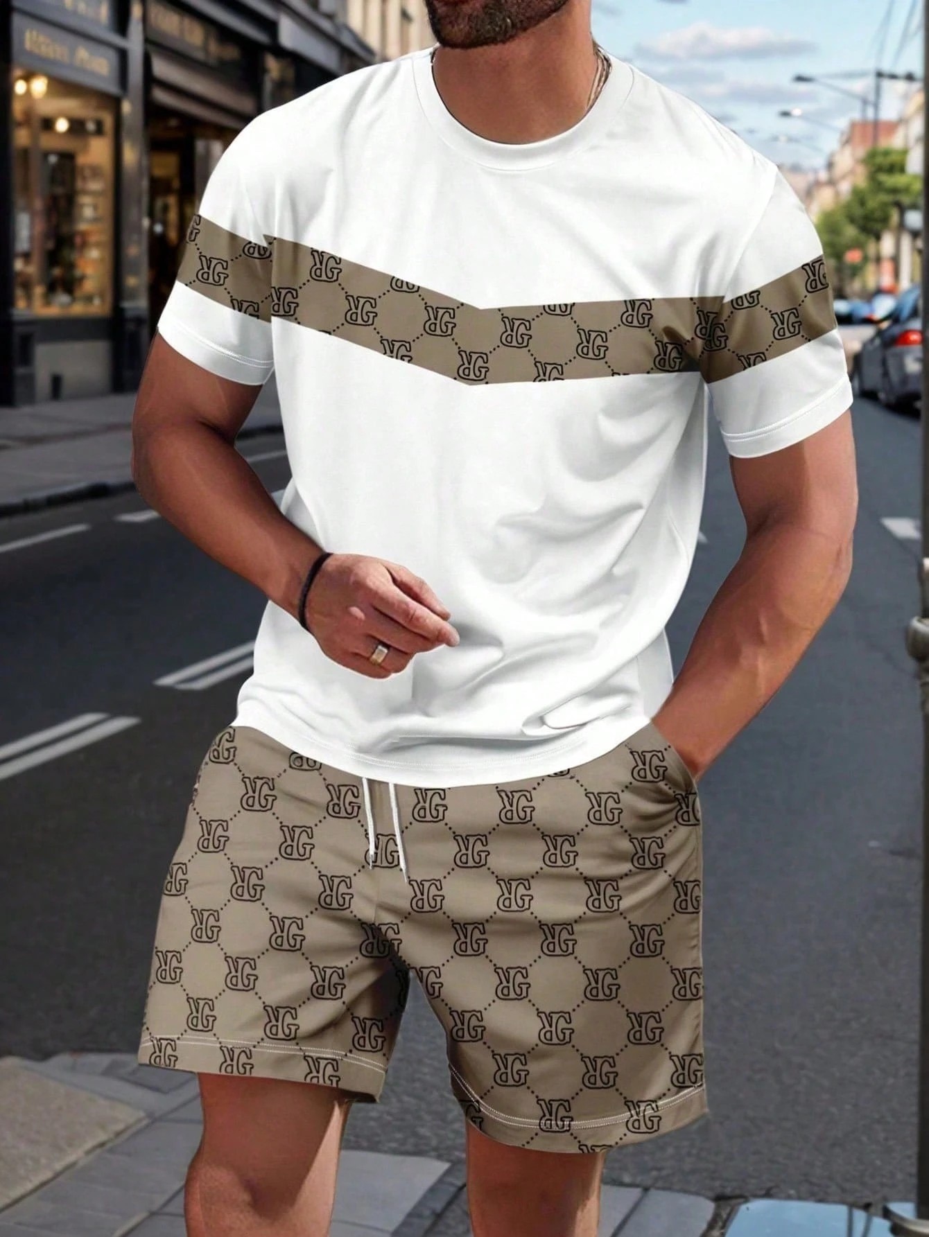 Summer Clothing Patterns - Zomerpak voor heren 2026 met 3D-geprint