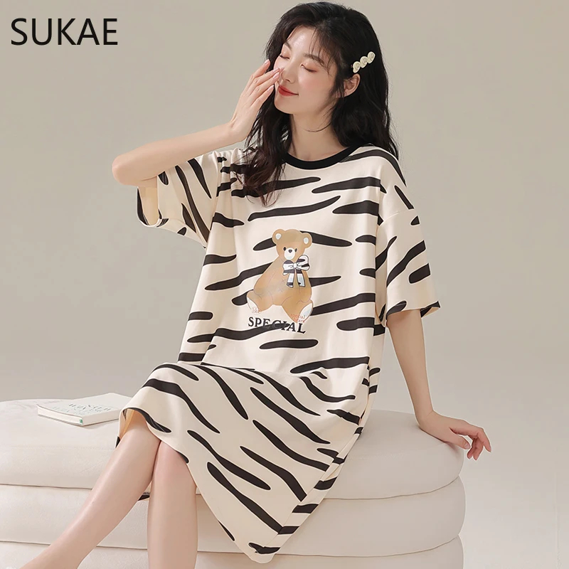 Summer Nights Clothing - Zomer Schattige Stijl Damesjurken Thuis Ijzen