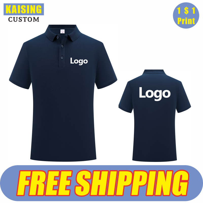 Quality Summer Clothing - Kaising Hoge-Kwaliteit Puur Katoen Polo Shirt