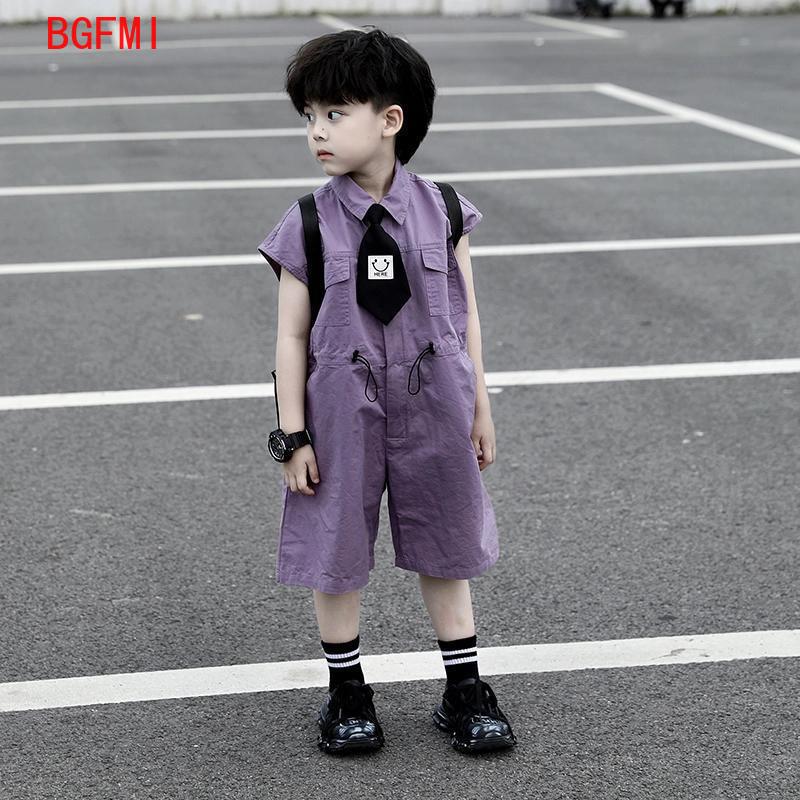 Summer Clothing Baby - Kinderen Zomer Shorts Overalls Capri Jongens
