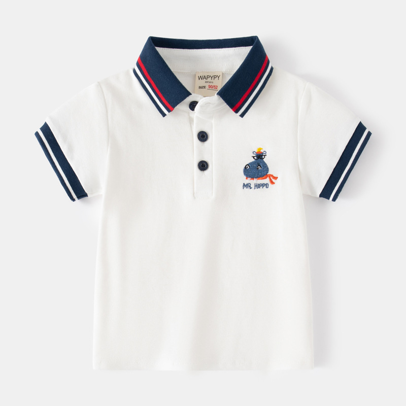 Summer Clothing Baby - Baby Boy Peuter Poloshirts Voor Kinderkleding