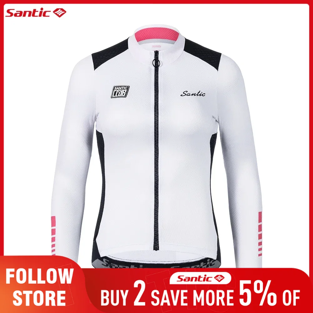 Summer Clothing Outlet - Santic Outlet damesfietsshirt zomer lange mouw