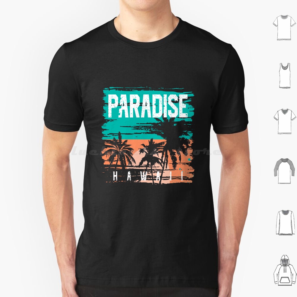 Beach Shirt Hawaiian - Retro Hawaii Hippie Van Beach Surfer