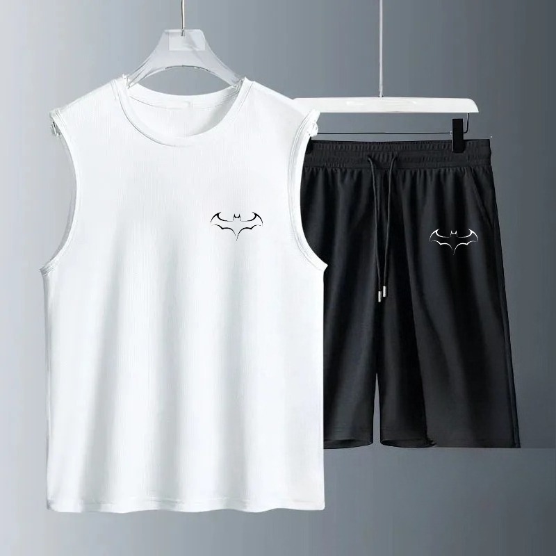 Tank Top Breathable - Herensportkledingsets 2026 Zomer Snel drogend strand