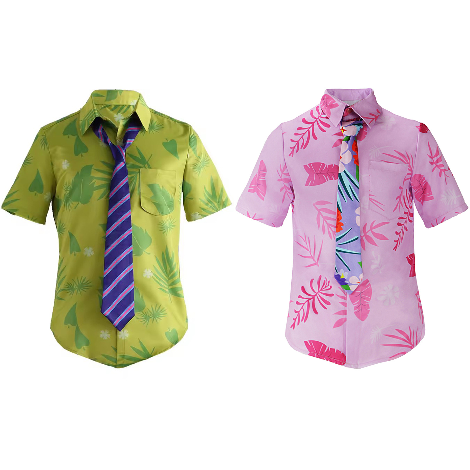 Beach Shirt Hawaiian - Hawaiiaans shirt met muziekgitaarprint voor heren,