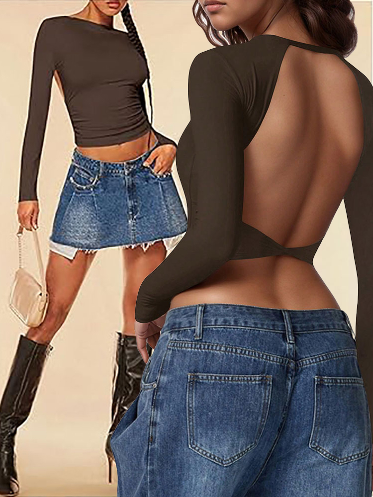 Summer Evenings Clothing - Goedkope damesavondcorset met ronde hals, open