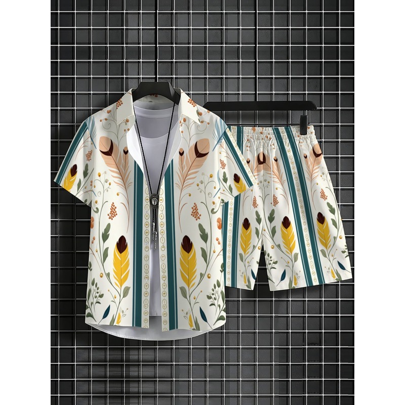 2-delige zomeroutfit voor here - Beach Shirt Hawaiian recensie en prijs