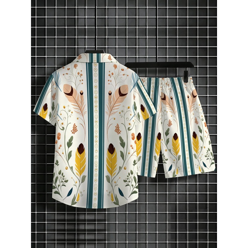 2-delige zomeroutfit voor here - Beach Shirt Hawaiian recensie en prijs