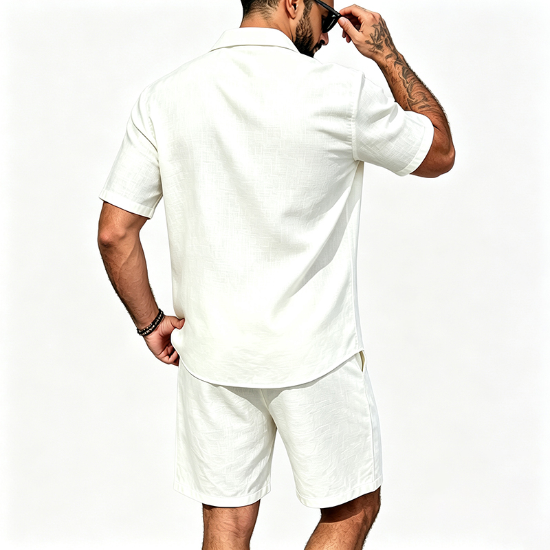 Heren linnen tweedelige outfit - Summer Clothing Trends recensie en prijs