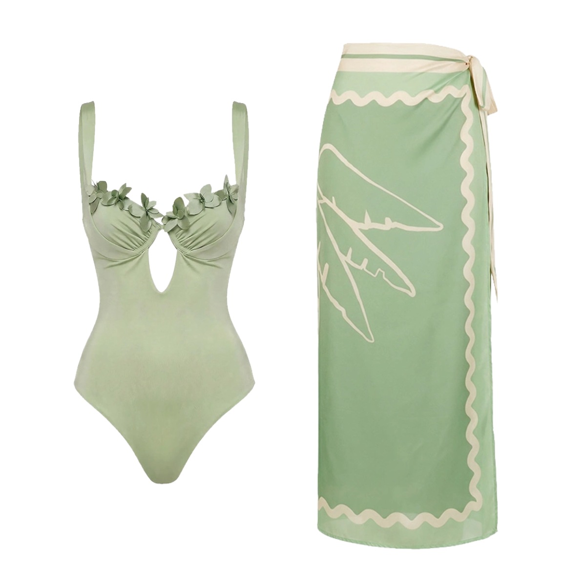 Bloem 3 Stuks Gehaakte Bikini  - Swim Cover Up Mesh recensie en prijs