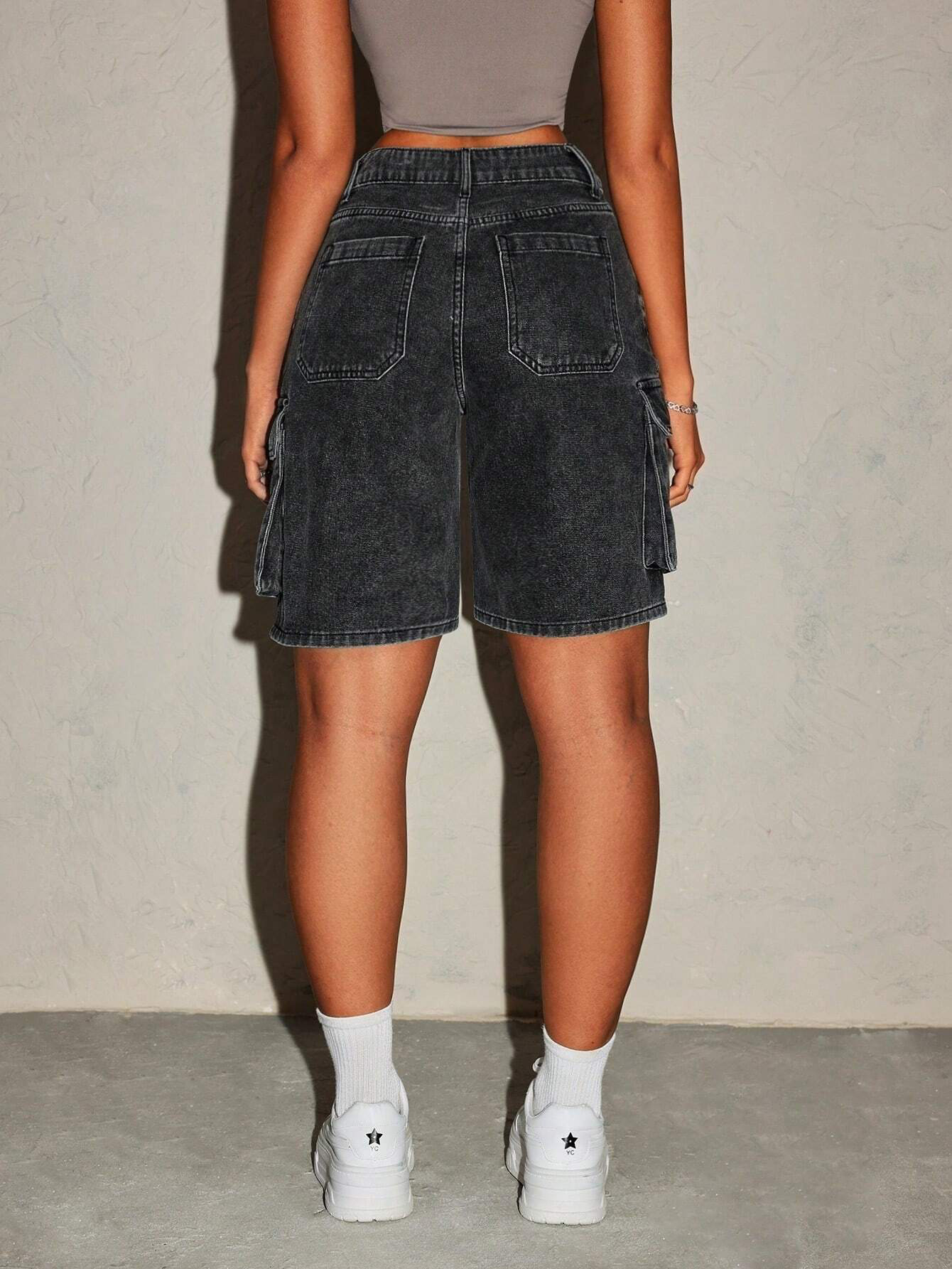 Retro denim shorts voor dames, - Summer Clothing Vintage recensie en prijs