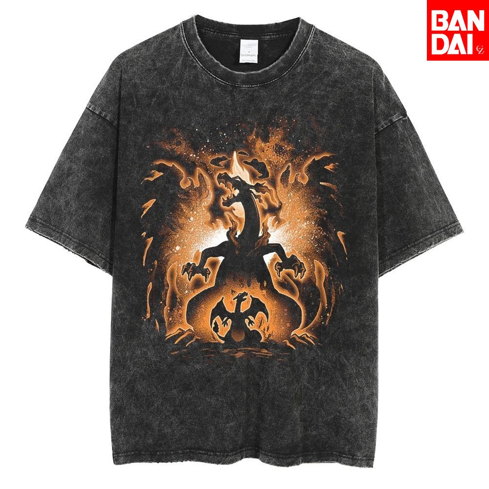 Pokemon Charizard T-shirt Mann - Japanese Summer Clothing Men recensie en prijs