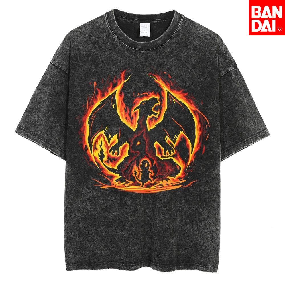 Pokemon Charizard T-shirt Mann - Japanese Summer Clothing Men recensie en prijs