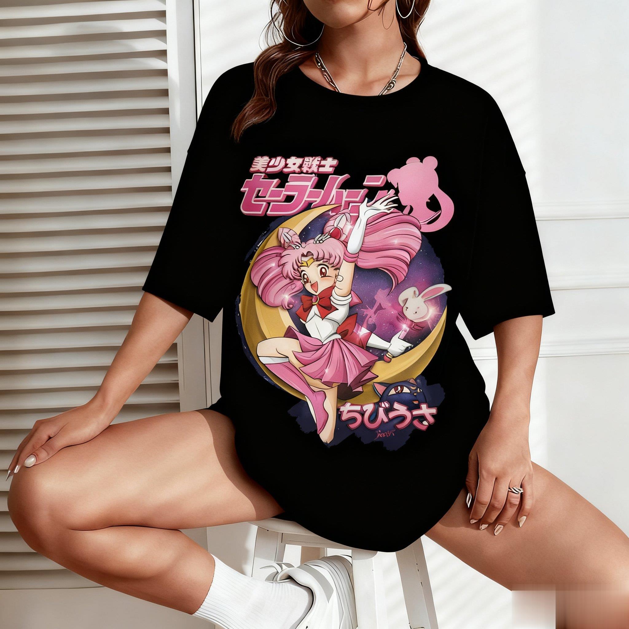 Sailor Moon Anime Print Mannen - Japanese Summer Clothing Men recensie en prijs