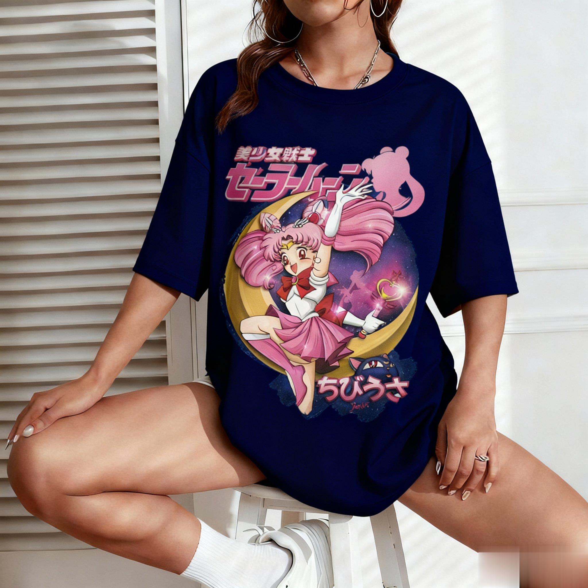 Sailor Moon Anime Print Mannen - Japanese Summer Clothing Men recensie en prijs