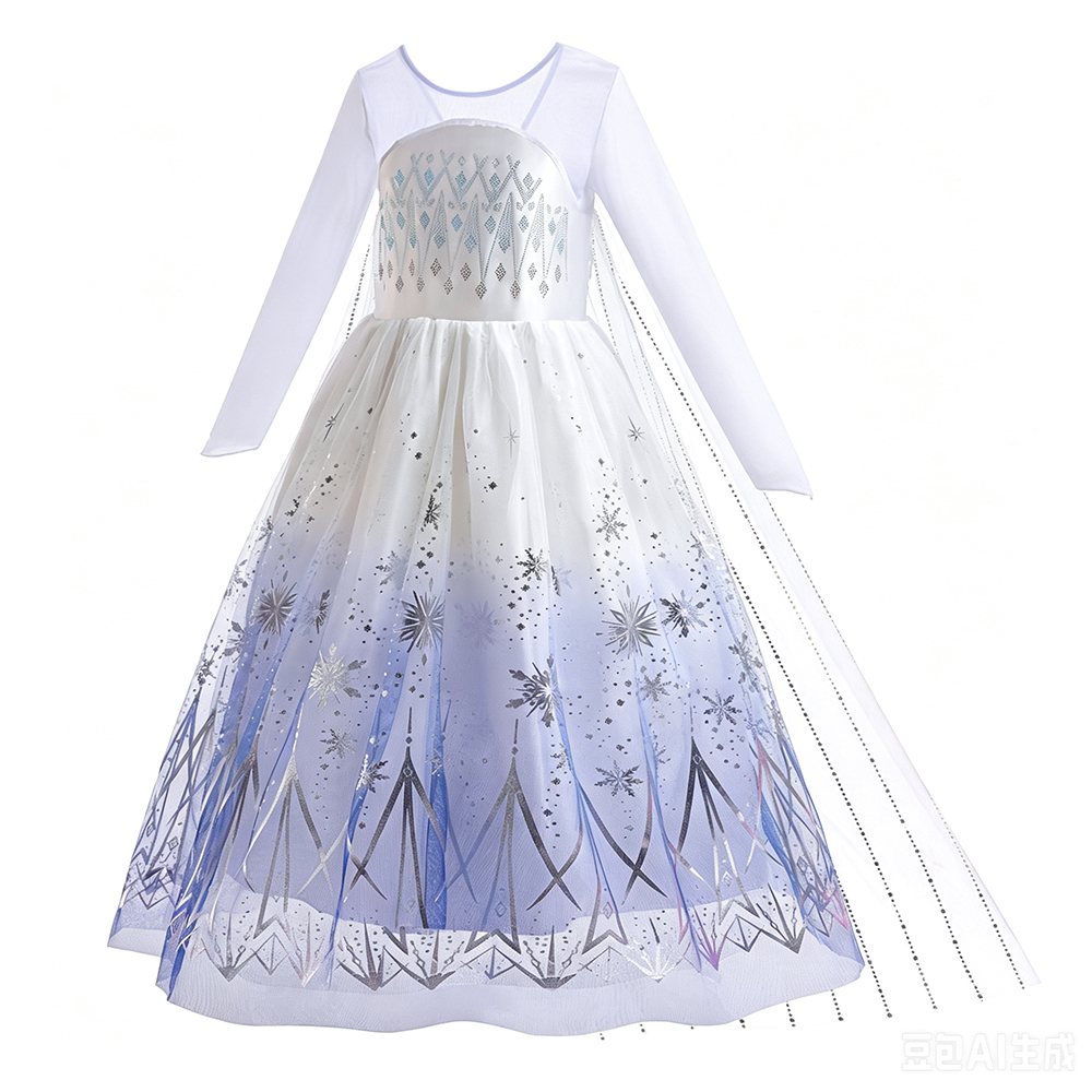 Witte Elsa Jurken Meisjes Verj - Summer Evenings Clothing recensie en prijs