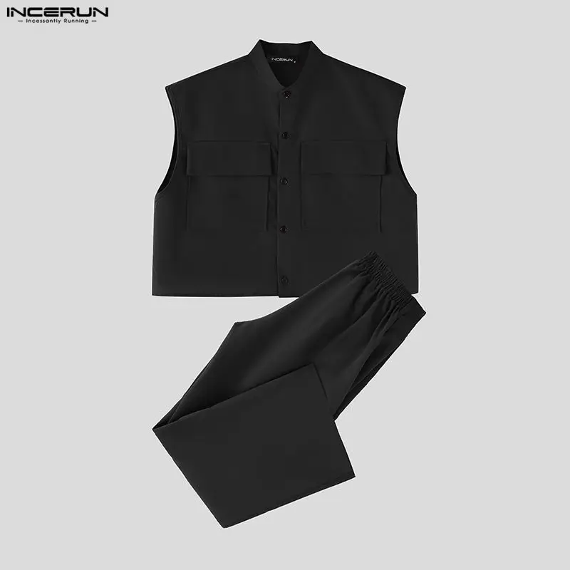 INCERUN Mannen Sets Solid Mouw - Summer Clothing Trends recensie en prijs