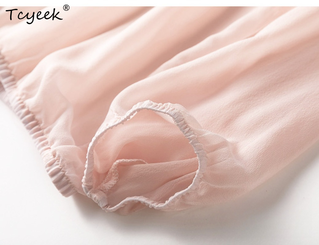 Tcyeek 100% Echte Moerbei Zijd - Summer Clothing Women recensie en prijs