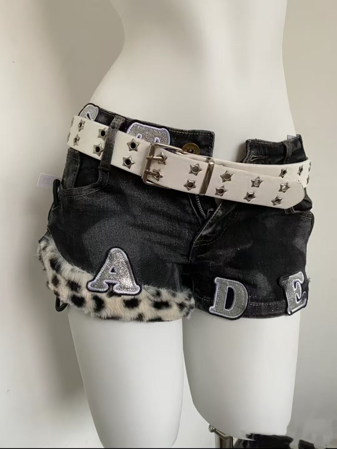 Y2k Geborduurde Patch Denim Sh - Summer Clothing Vintage recensie en prijs