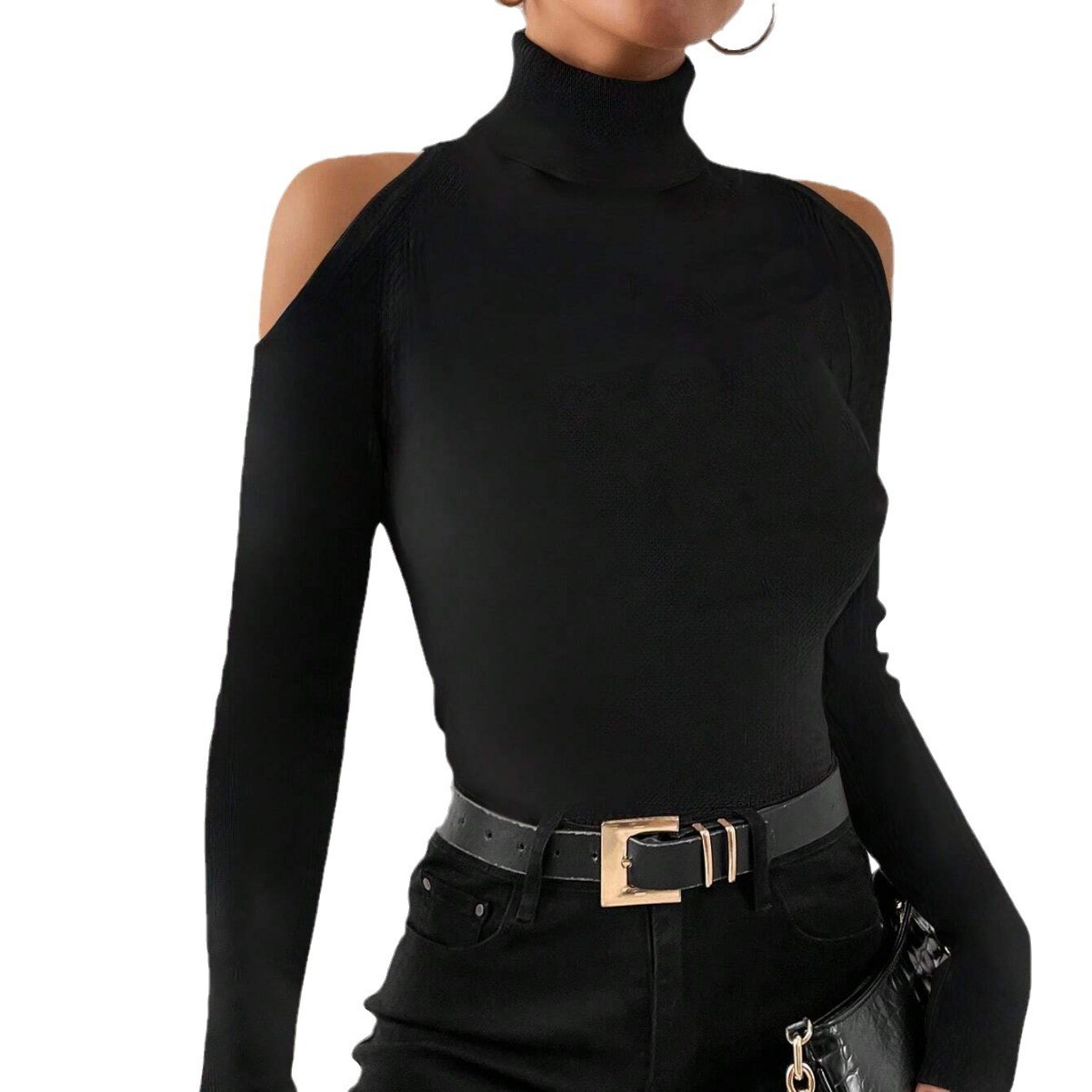 Dames elegante off-shoulder ge - Off Shoulder Blouse recensie en prijs