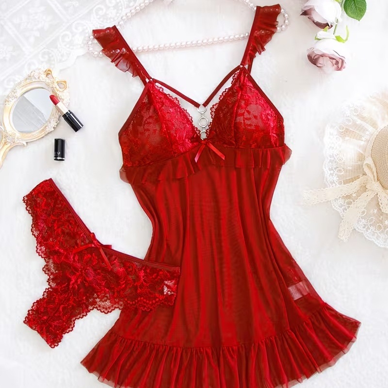 2026 Nieuwe Rode Sexy Lingerie - Summer Nights Clothing recensie en prijs