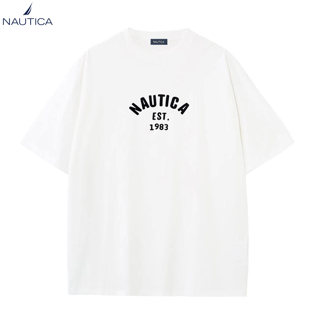 Nautica katoenen merk T-shirt  - Summer Clothing Brands For Women recensie en prijs