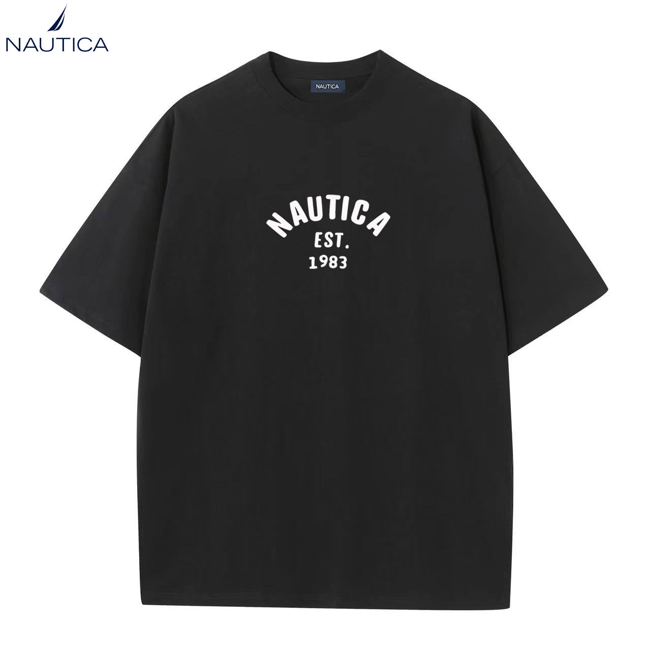 Nautica katoenen merk T-shirt  - Summer Clothing Brands For Women recensie en prijs