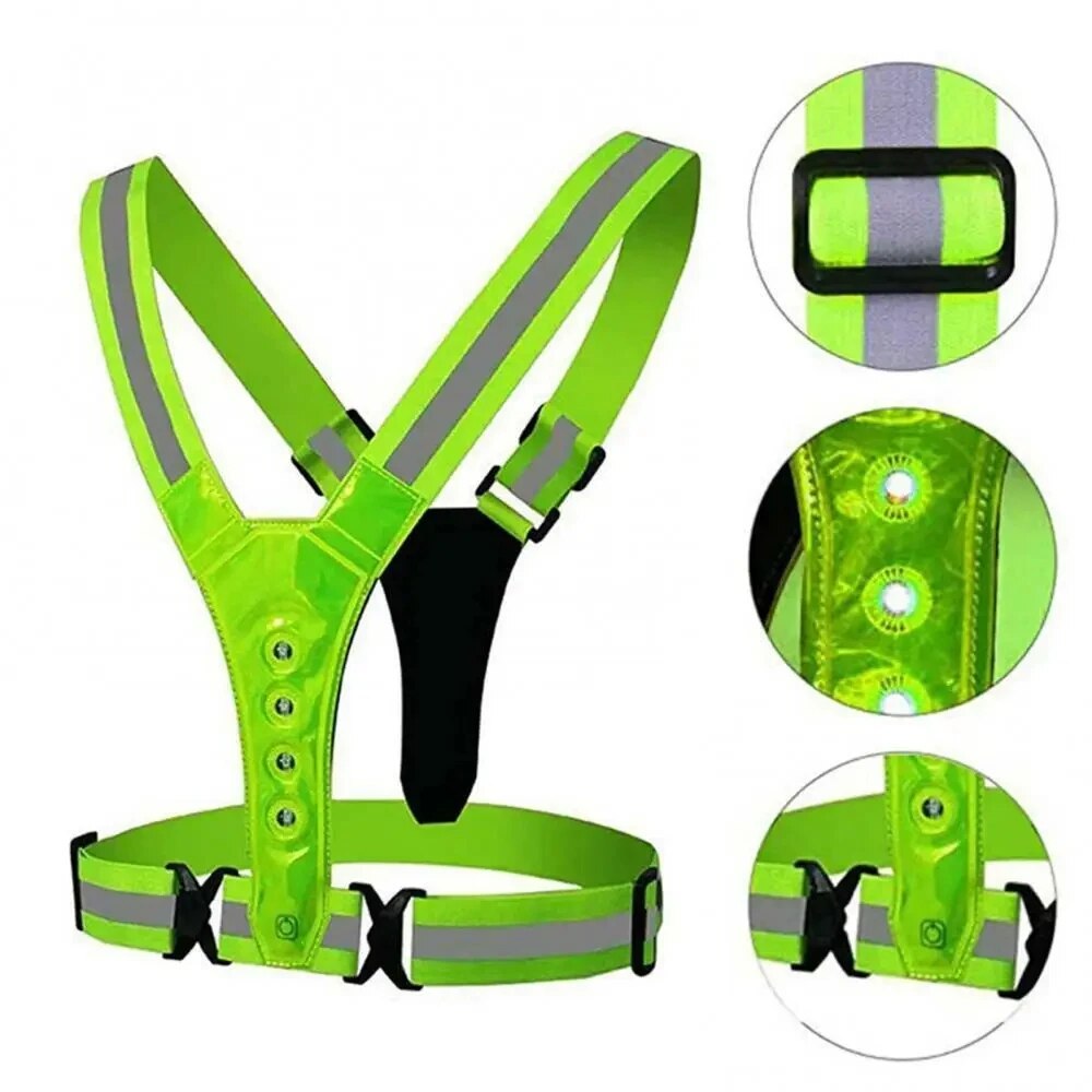 LED-hardloopvest Reflecterende - Summer Nights Clothing recensie en prijs