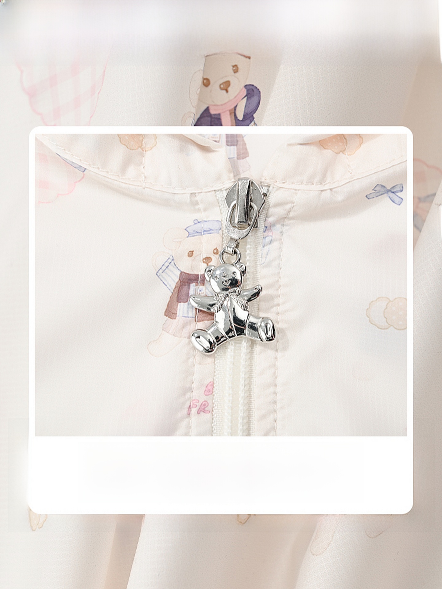 Sweet Bear Print UV-beschermen - Summer Uv Clothing recensie en prijs
