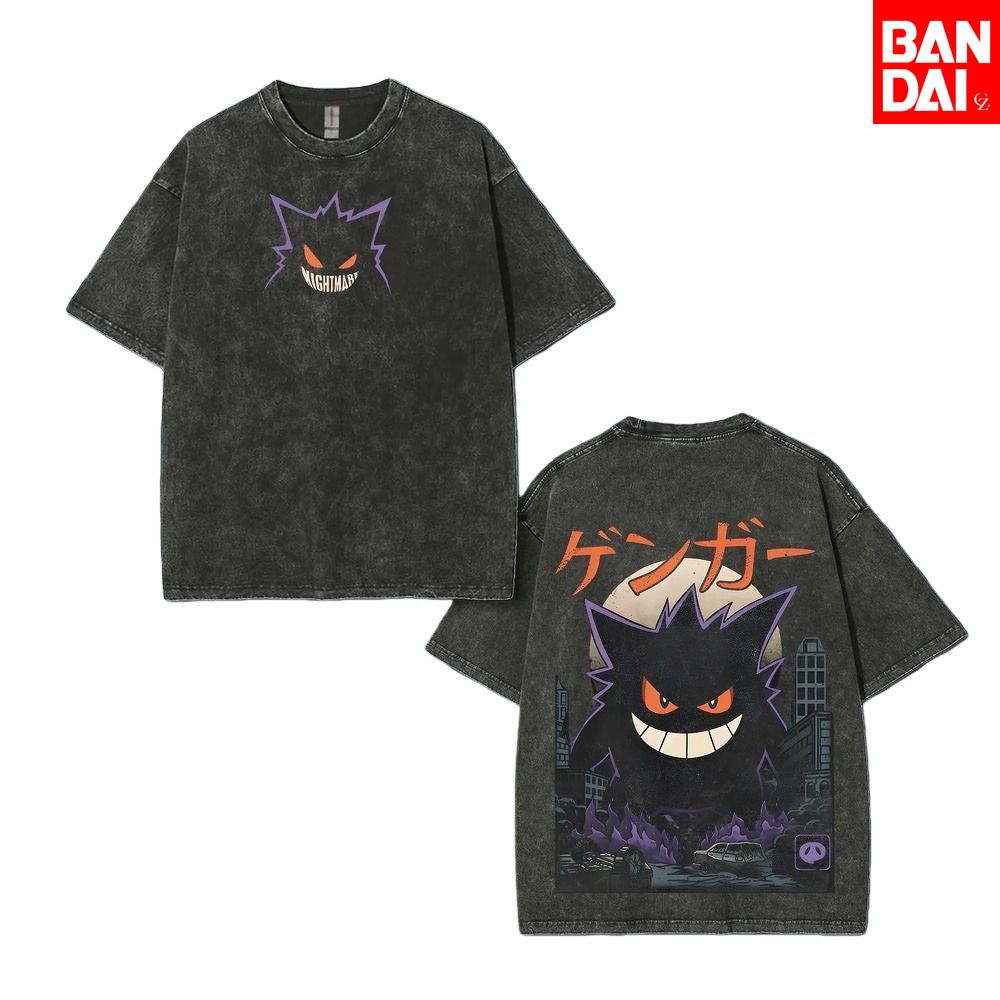 Pokemon Gastly Haunter Gengar  - Japanese Summer Clothing Men recensie en prijs