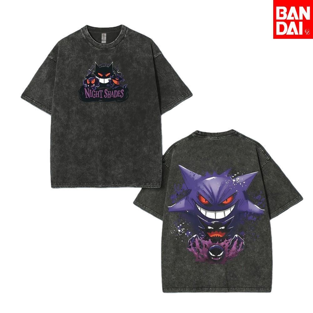 Pokemon Gastly Haunter Gengar  - Japanese Summer Clothing Men recensie en prijs