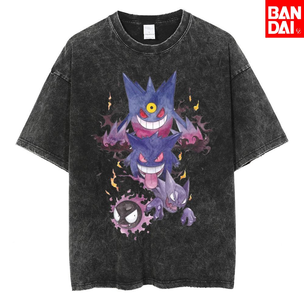 Pokemon Gastly Haunter Gengar  - Japanese Summer Clothing Men recensie en prijs