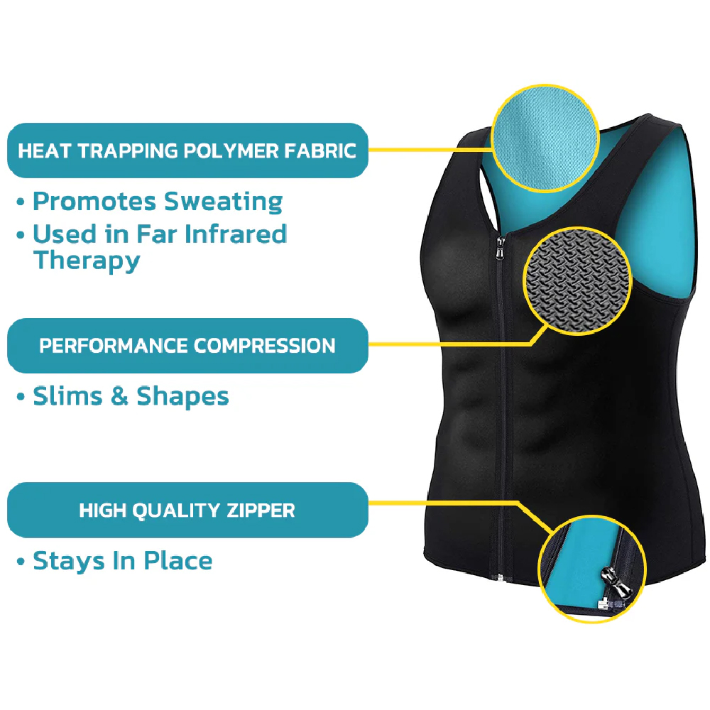 1 stuk Hot Neoprene Sauna Vest - Tank Top Breathable recensie en prijs