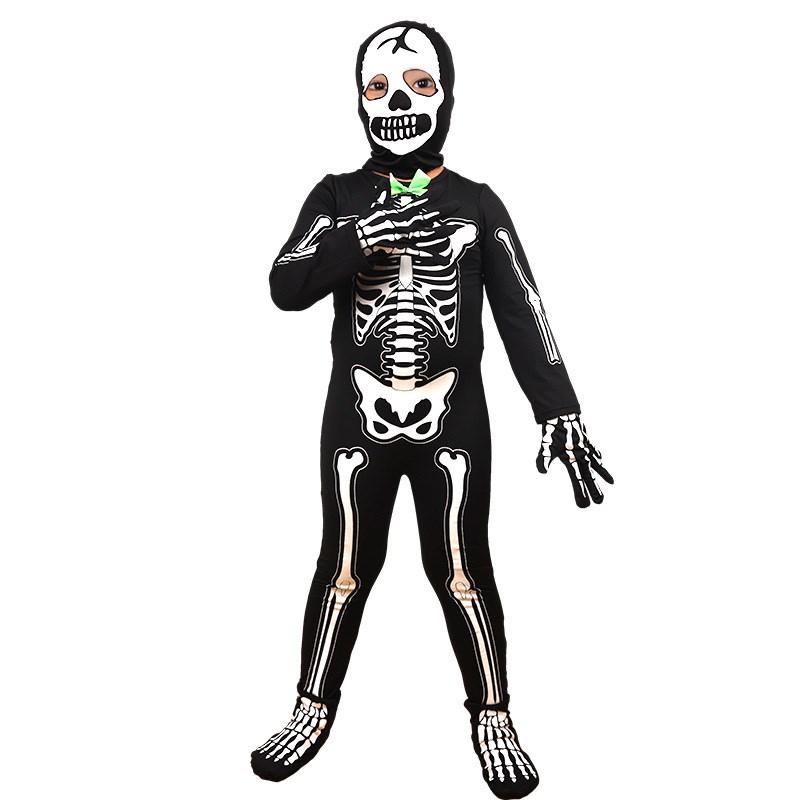Zwart Gloeiend Skeletkostuum Z - Summer Nights Clothing recensie en prijs