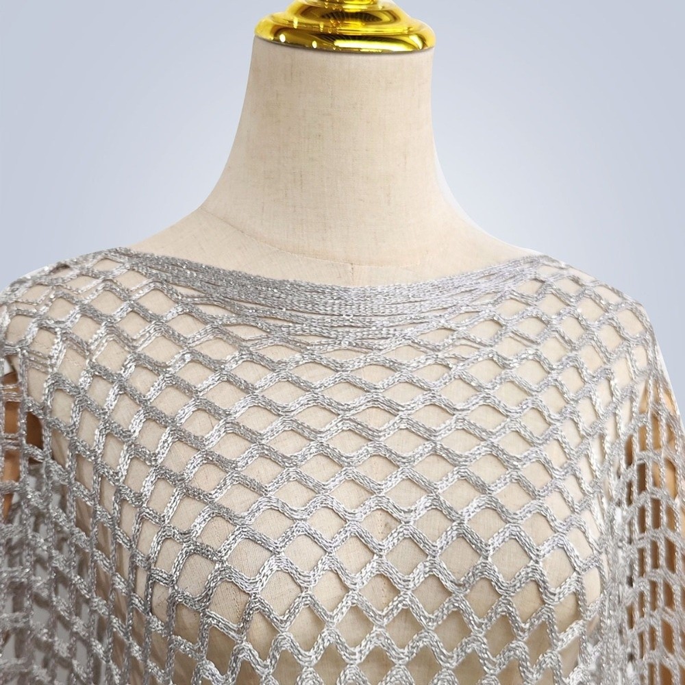 Effen kleur kwastjes zonnebran - Swim Cover Up Mesh recensie en prijs