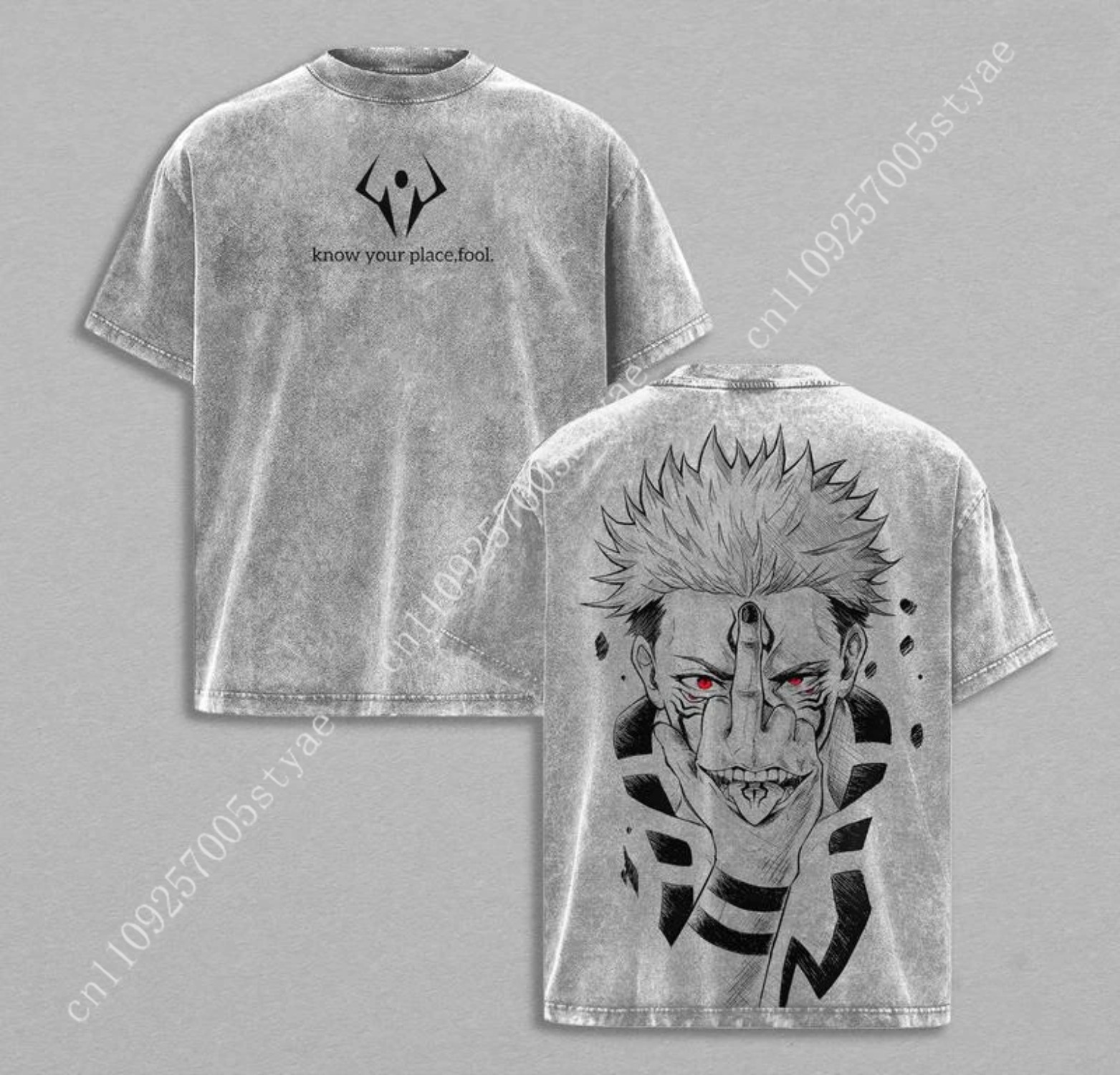Anime Ryomen Sukuna Grafische  - Summer Clothing Vintage recensie en prijs