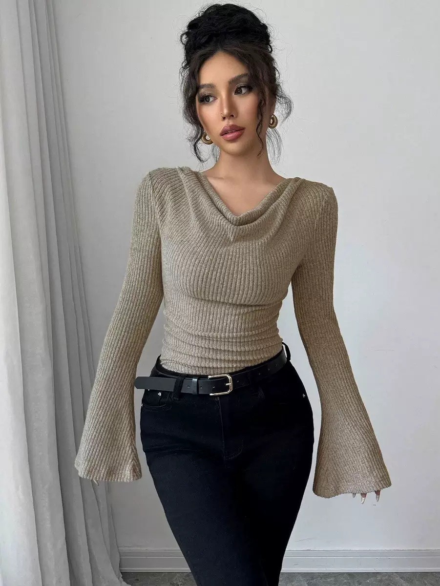 Damesblouse Off-Shoulder Cowl  - Off Shoulder Blouse recensie en prijs