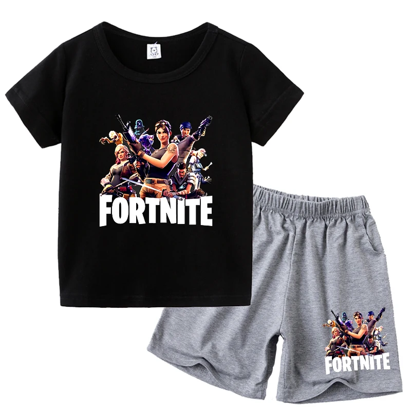 FortnitesT-shirt Shorts voor J - Summer Nights Clothing recensie en prijs