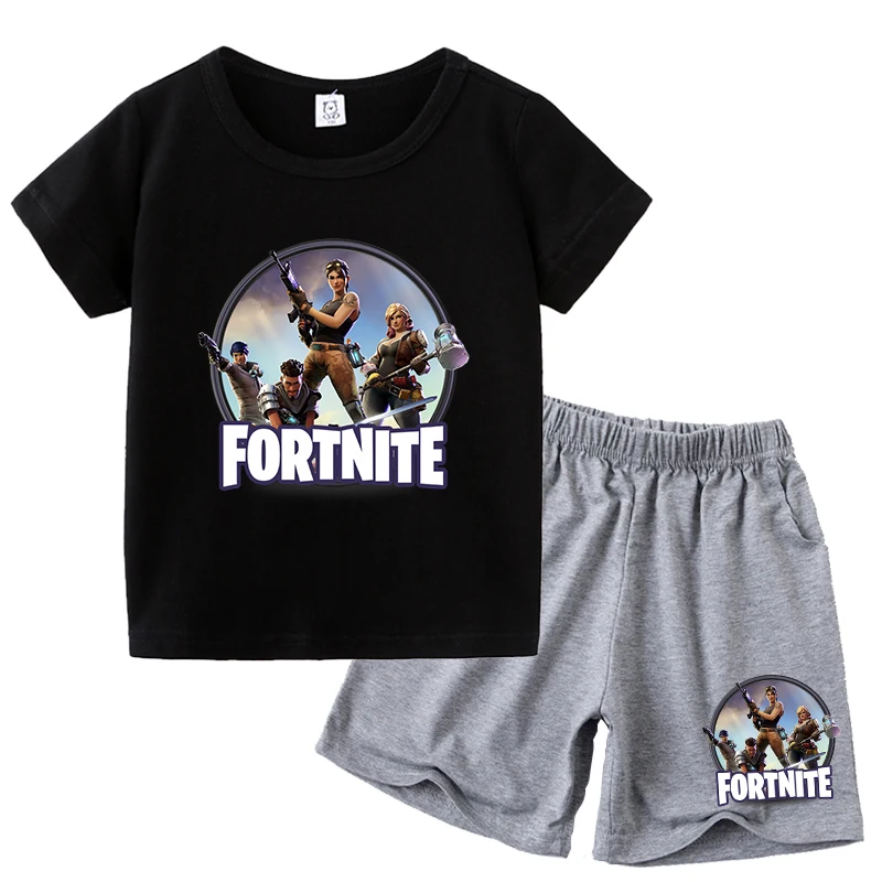 FortnitesT-shirt Shorts voor J - Summer Nights Clothing recensie en prijs