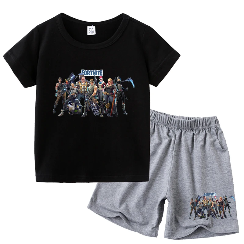 FortnitesT-shirt Shorts voor J - Summer Nights Clothing recensie en prijs