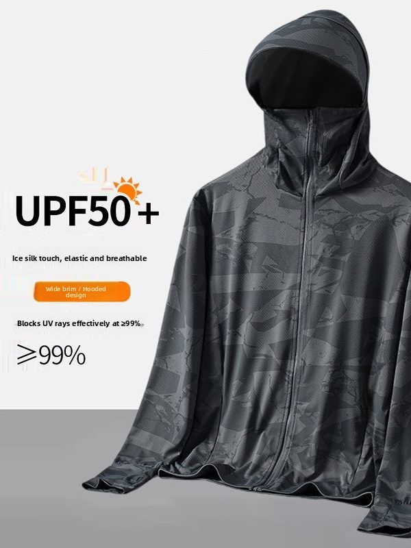 Herens camouflage ijszijde zon - Summer Uv Clothing recensie en prijs