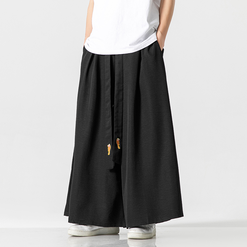 2023 Zomer Heren Wijde Pijpen  - Japanese Summer Clothing Men recensie en prijs
