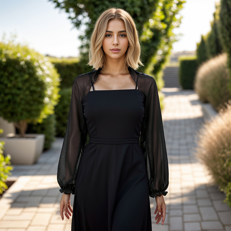 Effen Kleur Chiffon Sjaal Zome - Off Shoulder Blouse recensie en prijs