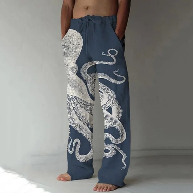 Japanse kunst Octopus Grafisch - Japanese Summer Clothing Men recensie en prijs