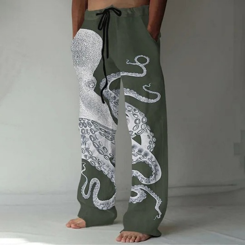 Japanse kunst Octopus Grafisch - Japanese Summer Clothing Men recensie en prijs