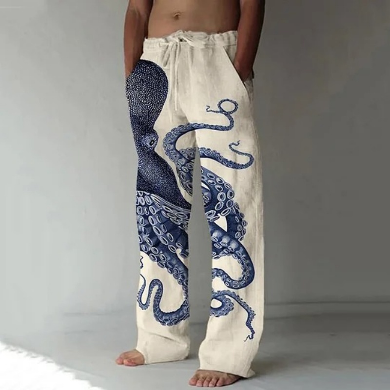 Japanse kunst Octopus Grafisch - Japanese Summer Clothing Men recensie en prijs