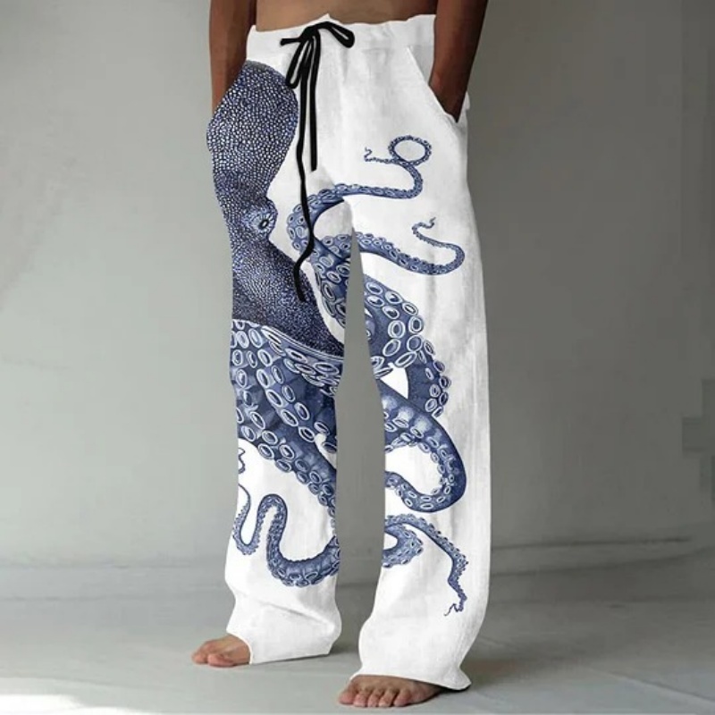 Japanse kunst Octopus Grafisch - Japanese Summer Clothing Men recensie en prijs