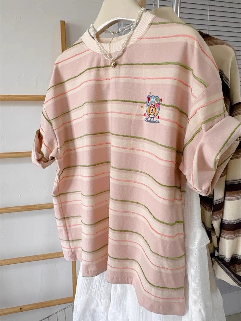 ex puur katoenen gestreept T-s - Summer Clothing Outlet recensie en prijs