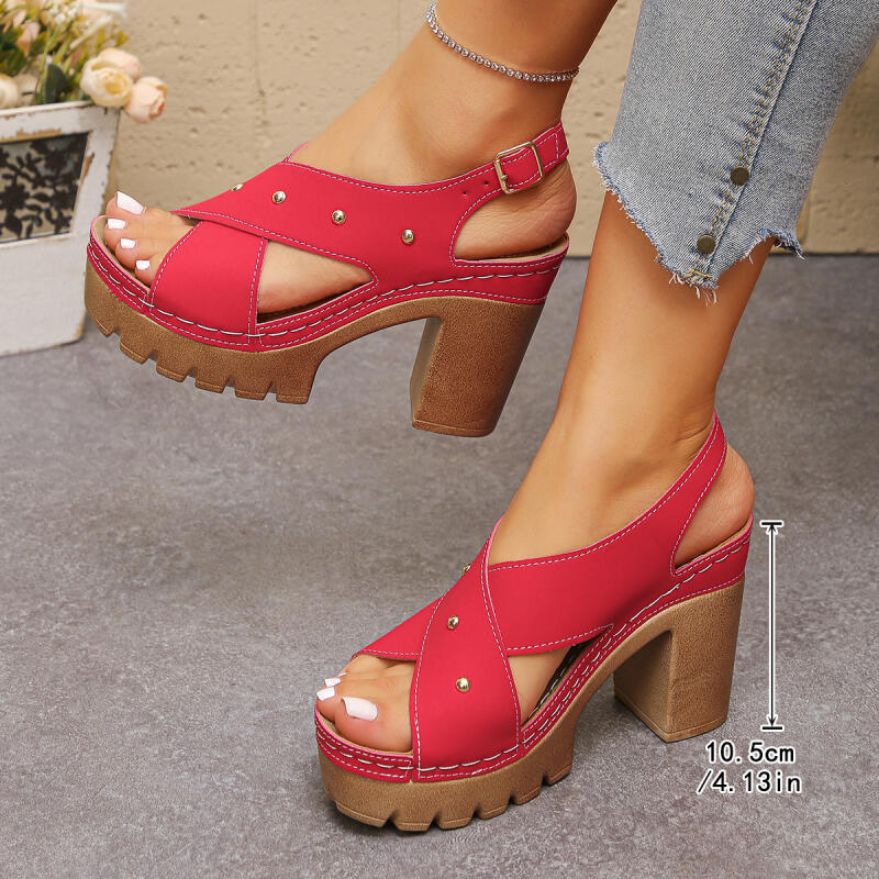 Vintage Super Hoge Hak Cross S - Summer Clothing Offers recensie en prijs