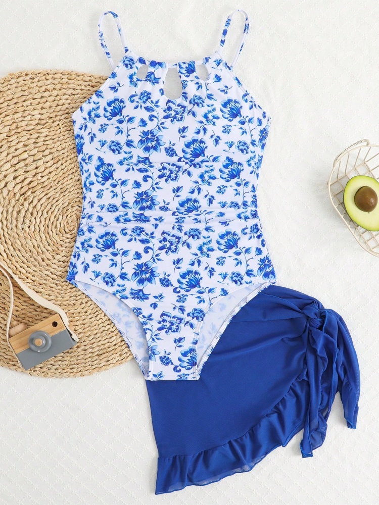 One Piece meisjes kinder zwemp - Swim Cover Up Mesh recensie en prijs
